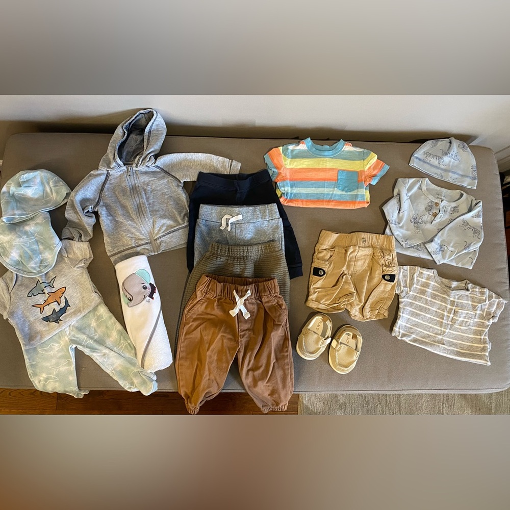 16 piece Baby boy bundle 3-6 months